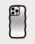 Miniatyrbild 1 av 3: holdit iPhone 12 / 12 Pro Skal Wavy Chocolate/Mirr