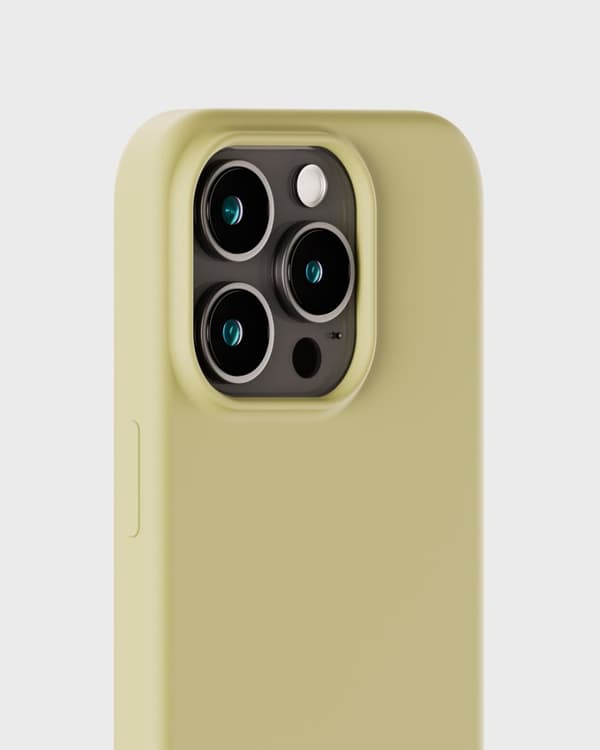 holdit iPhone 15 Pro Mobilskal Silikon Biscotti