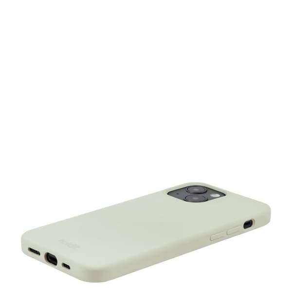 holdit iPhone 15 Mobilskal Silikon White Moss