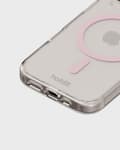 Miniatyrbild 3 av 4: holdit iPhone 16 Pro Max Mobilskal MagSafe Rosa/Transparent