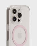 Miniatyrbild 4 av 4: holdit iPhone 16 Pro Max Mobilskal MagSafe Rosa/Transparent
