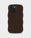 Miniatyrbild 1 av 3: holdit iPhone 15 / 14 / 13 Skal Wavy Chocolate