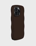 Miniatyrbild 2 av 3: holdit iPhone 15 Pro Skal Wavy Chocolate