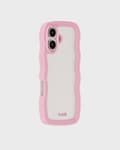Miniatyrbild 3 av 4: holdit iPhone 16 Plus Skal Wavy Pink/Transparent