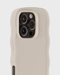 Miniatyrbild 3 av 4: holdit iPhone 16 Pro Max Skal Wavy Light Beige