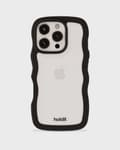 Miniatyrbild 1 av 4: holdit iPhone 16 Pro Max Skal Wavy Svart/Transparent