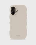 Miniatyrbild 1 av 4: holdit iPhone 16 Plus Skal Wavy Light Beige