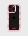 Miniatyrbild 2 av 4: holdit iPhone 16 Pro Max Skal Wavy Pink/Transparent