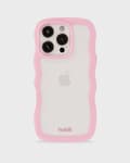 Miniatyrbild 1 av 4: holdit iPhone 16 Pro Max Skal Wavy Pink/Transparent