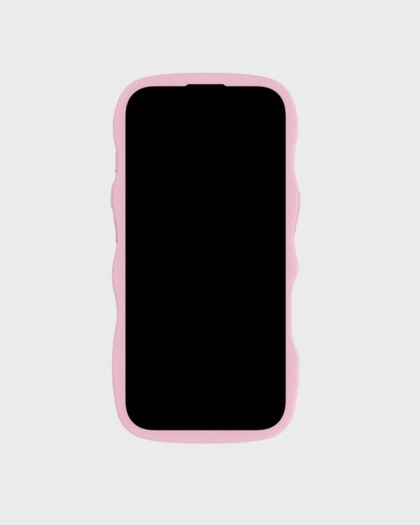 holdit iPhone 16 Pro Max Skal Wavy Pink