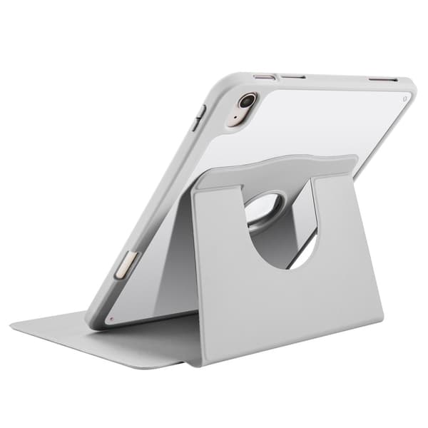 iPad Air 13 2025/2024 Fodral Hybrid Rotation Pennhållare Grå