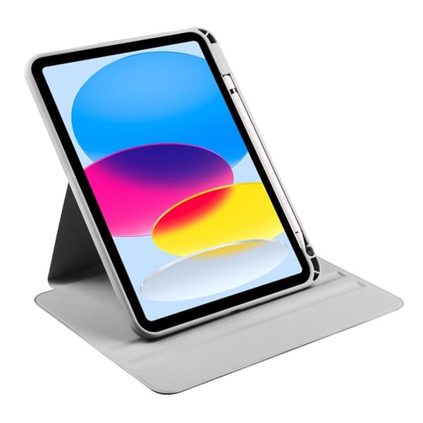 iPad Air 13 2025/2024 Fodral Hybrid Rotation Pennhållare Grå