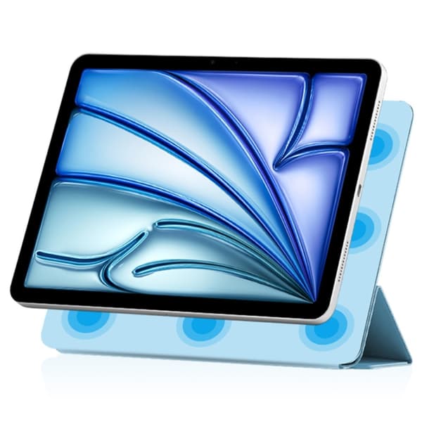 iPad Air 13 2025/2024 2in1 Magnetiskt Fodral Blå