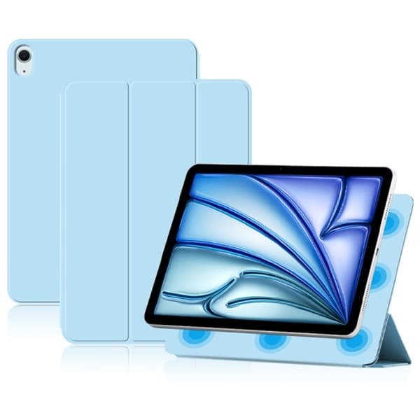 iPad Air 13 2025/2024 2in1 Magnetiskt Fodral Blå