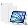 Miniatyrbild 1 av 4: iPad Air 13 2025/2024 2in1 Magnetiskt Fodral Vit