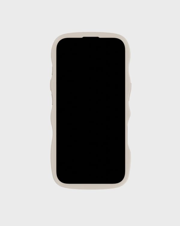holdit iPhone 16 Skal Wavy Light Beige