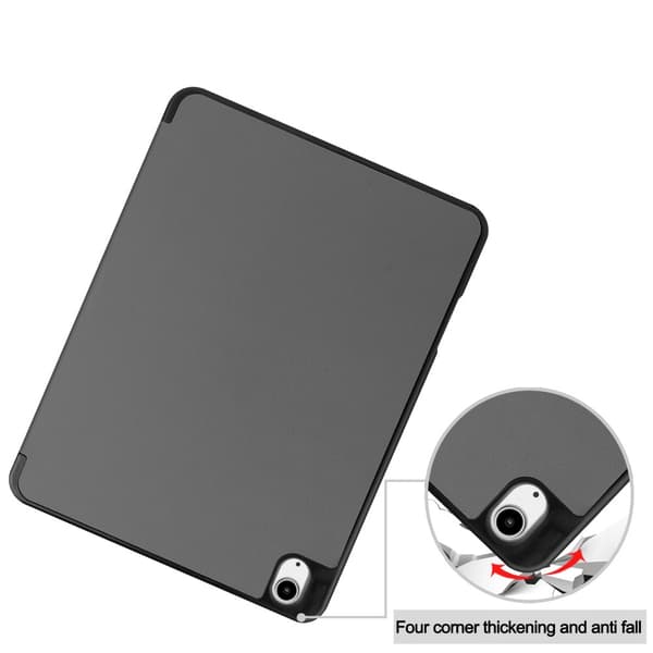iPad Air 13 2025/2024 Fodral Tri-Fold Pennhållare Grå