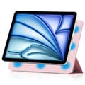 Miniatyrbild 2 av 6: iPad Air 13 2025/2024 2in1 Magnetiskt Fodral Rosa