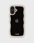 Miniatyrbild 2 av 4: holdit iPhone 16 Skal Wavy Light Beige/Transparent