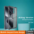 Miniatyrbild 2 av 4: IMAK Xiaomi 14T Pro Skal TPU AirBag Shockproof Tonad Svart