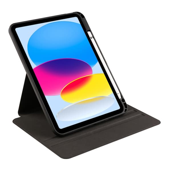 iPad Air 13 2025/2024 Fodral Hybrid Rotation Pennhållare Svart