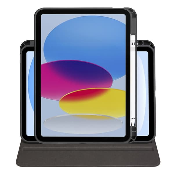 iPad Air 13 2025/2024 Fodral Hybrid Rotation Pennhållare Svart