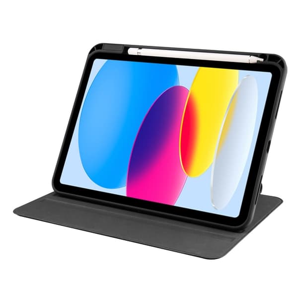 iPad Air 13 2025/2024 Fodral Hybrid Rotation Pennhållare Svart