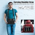 Miniatyrbild 3 av 4: iPad Pro 11 2024 Skal 360° Hybrid Shockproof Kickstand Svart