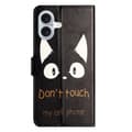 Miniatyrbild 5 av 6: iPhone 16 Fodral Med Tryck Dont Touch Katt