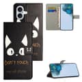 Miniatyrbild 6 av 6: iPhone 16 Fodral Med Tryck Dont Touch Katt