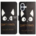 Miniatyrbild 1 av 6: iPhone 16 Fodral Med Tryck Dont Touch Katt