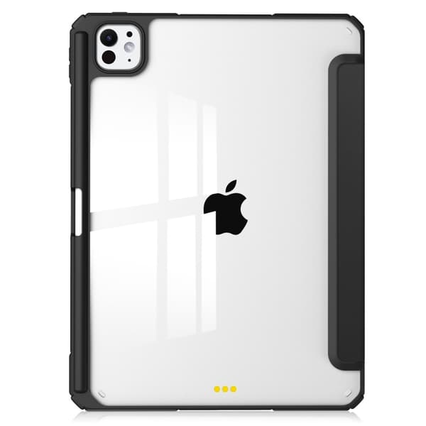 iPad Pro 11 2024 Fodral Hybrid Med Pennhållare Svart