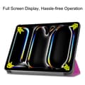 Miniatyrbild 3 av 6: iPad Pro 11 2024 Fodral Tri-Fold Lila