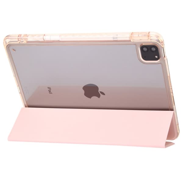 iPad Pro 11 2024 Fodral Tri-Fold Pennhållare Hybrid Grå
