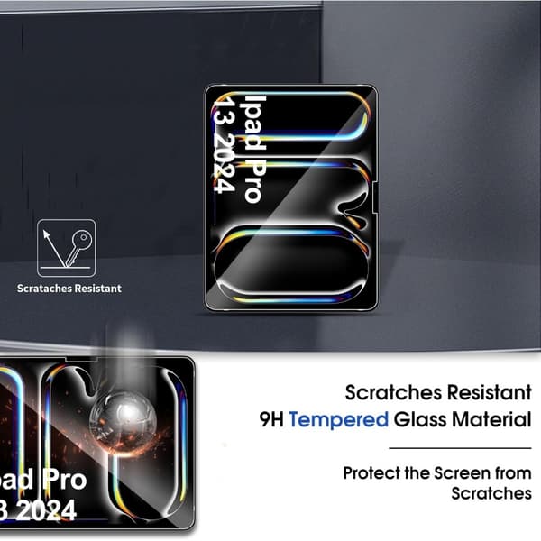 iPad Pro 11 2024 2-PACK Skärmskydd Härdat Glas
