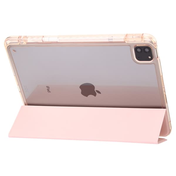 iPad Pro 11 2024 Fodral Tri-Fold Pennhållare Hybrid Gul