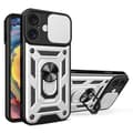 Miniatyrbild 1 av 6: iPhone 16 Plus Skal CamShield Ring Hybrid Silver