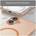 Miniatyrbild 6 av 6: iPhone 16 Plus Skal MagSafe Slim Matt Orange