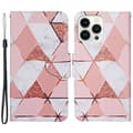 Miniatyrbild 1 av 6: iPhone 16 Pro Fodral Med Marmor Tryck Rosa