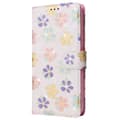 Miniatyrbild 6 av 6: iPhone 16 Pro Max Fodral Med Tryck Färgglada Blommor RFID