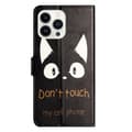 Miniatyrbild 5 av 6: iPhone 16 Pro Max Fodral Med Tryck Dont Touch Katt