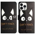 Miniatyrbild 1 av 6: iPhone 16 Pro Max Fodral Med Tryck Dont Touch Katt