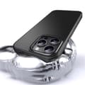 Miniatyrbild 3 av 6: iPhone 16 Pro Max Skal MagSafe Kolfiber Textur Svart