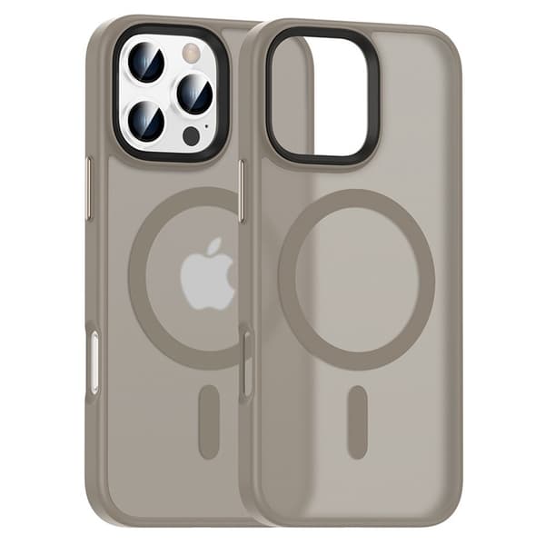 iPhone 16 Pro Max Skal MagSafe Hybrid Brun