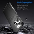 Miniatyrbild 3 av 6: iPhone 16 Pro Max Skal Twill Textur Svart