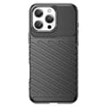 Miniatyrbild 2 av 6: iPhone 16 Pro Max Skal Twill Textur Svart