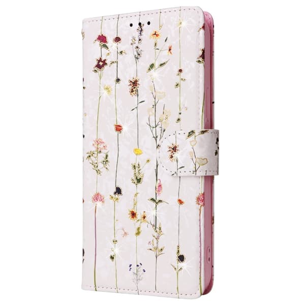 iPhone 16 Pro Max Fodral Med Tryck Små Blommor RFID