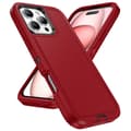 Miniatyrbild 2 av 6: iPhone 16 Pro Max Skal Xtreme Shockproof Hybrid Röd