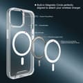 Miniatyrbild 6 av 6: iPhone 16 Pro Max Skal MagSafe Hybrid Transparent