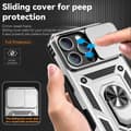 Miniatyrbild 6 av 6: iPhone 16 Pro Max Skal CamShield Ring Hybrid Silver